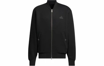 Куртка adidas Spacer Bomber Jacket мужская черная | Китай.рф