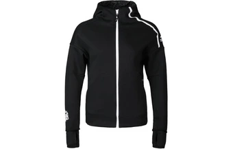 Adidas Куртка с капюшоном женская черная | Китай.рф