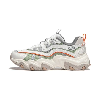 Женские кроссовки Li Ning Cat Paw Lite 2 на толстой подошве, зеленые | Китай.рф