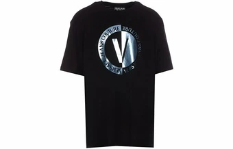 Футболка Versace Jeans Couture с принтом логотипа | Китай.рф