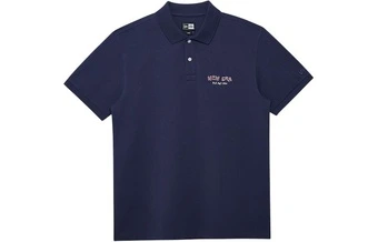 Поло рубашка New Era SS24 унисекс темно-синяя | Китай.рф