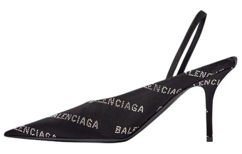 Женские туфли Balenciaga Knife на шпильке 8 см, черные | Китай.рф