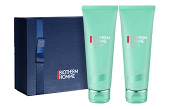 BIOTHERM Набор для мужчин Water Power: очищающее молочко, 125мл*2 | Китай.рф
