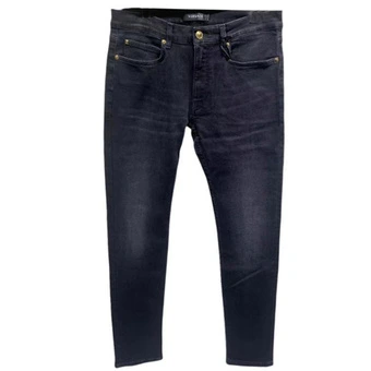 Мужские черные джинсы VERSACE Jeans прямого кроя | Китай.рф