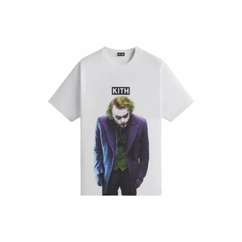 Футболка KITH X Batman Joker Tee мужская белая | Китай.рф