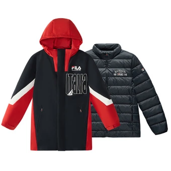 Подростковый пуховик FILA KIDS Feile Legend Blue | Китай.рф