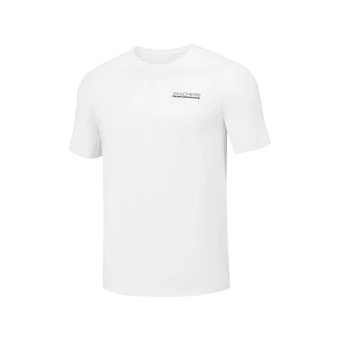 Футболка Skechers Comfortable Technology Cooling Collection Quick Dry мужская белая | Китай.рф