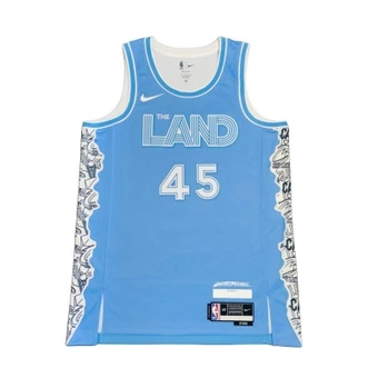 Баскетбольное Джерси Nike NBA Cleveland Cavaliers Митчелл №45 Мужское Синее | Китай.рф