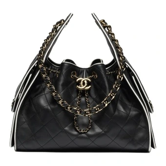 Сумка через плечо CHANEL 26S из телячьей кожи, маленькая, черная | Китай.рф