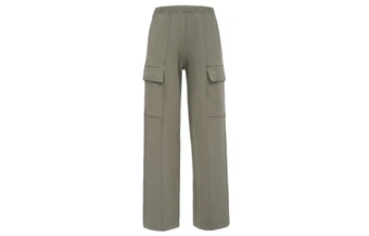lululemon Брюки-карго из хлопкового микса с эластичным поясом, расклешенные, женские | Китай.рф