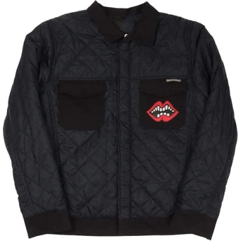 Куртка Chrome Hearts Matty Boy Chomper с принтом красных губ | Китай.рф