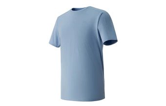 Футболка KOLON SPORT мужская, небесно-голубая, с круглым вырезом | Китай.рф