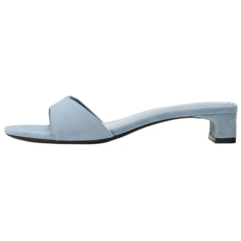 Шлепанцы ZARA Slide синие женские | Китай.рф