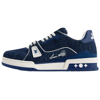 LOUIS VUITTON Trainer Skateboard Shoes, низкие, синие | Китай.рф