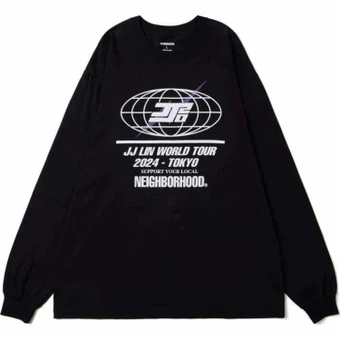 NEIGHBORHOOD x JJ20 Футболка с длинным рукавом | Китай.рф