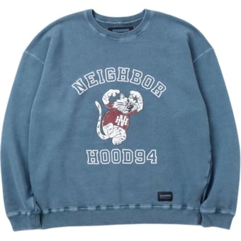 Унисекс свитшот NEIGHBORHOOD FW24 с мультяшным принтом | Китай.рф