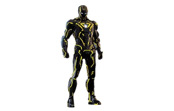 Светящаяся фигурка Hot Toys Железный человек mk6 Трон: Наследие | Китай.рф