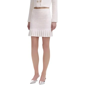 Юбка Self-Portrait Casual Short Ivory White | Китай.рф