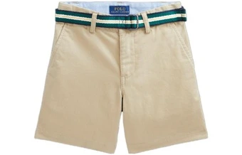 Детские шорты Polo Ralph Lauren прямого кроя жёлтые | Китай.рф