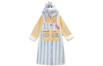 Халат женский GUKOO x Disney с капюшоном | Китай.рф