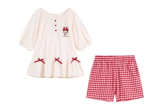 Комплект пижамы GUKOO x Disney Минни Маус Women's Pajama Sets | Китай.рф