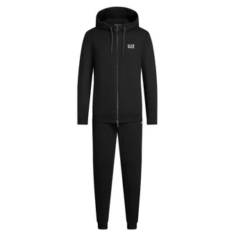 Спортивный костюм EMPORIO ARMANI EA7 FW24 мужской черный | Китай.рф