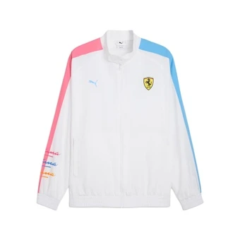 Куртка PUMA Scuderia Ferrari T7 Miami мужская белая | Китай.рф