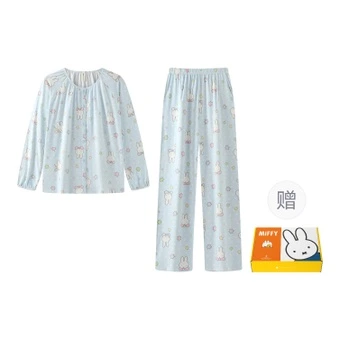 Подарочный набор женской пижамы Gongdie × Miffy из модального хлопка | Китай.рф