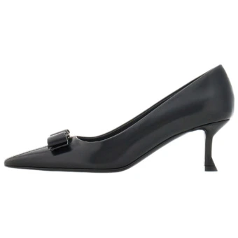 Туфли на каблуках FERRAGAMO Vara Slim Heel Black | Китай.рф