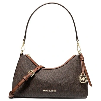 Сумка через плечо MICHAEL KORS с позолоченной фурнитурой, коричневая | Китай.рф