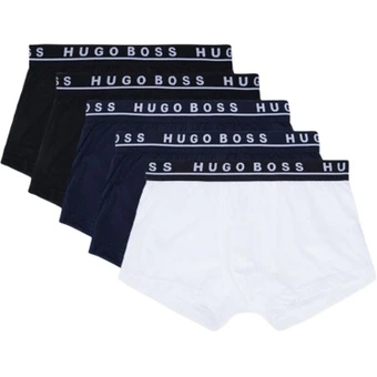 Трусы HUGO BOSS мужские с контрастной окантовкой комплект из 5 штук | Китай.рф