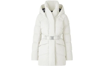 Пуховик Canada Goose Marlow удлиненный женский белый | Китай.рф