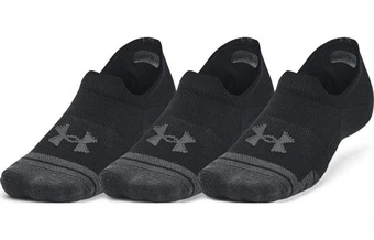 Носки Under Armour Performance Tech, невидимки, черные, 3 пары | Китай.рф