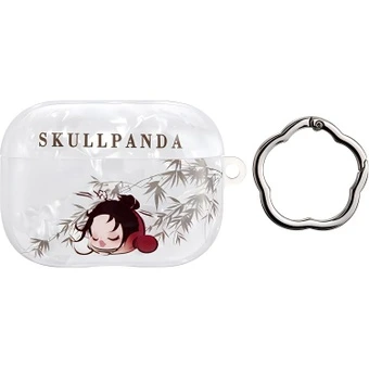 Чехол для наушников POP MART Skullpanda AirPods Pro, коллекция «Сливовый цвет у ворот» | Китай.рф