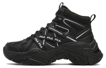Кроссовки FILA Fishbone 1S женские черные на платформе | Китай.рф