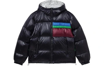 Пуховик LACOSTE мужской двусторонний темно-синий и серый | Китай.рф