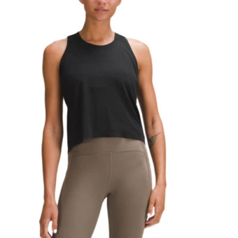 Спортивный топ lululemon Fast and Free укороченный женский | Китай.рф