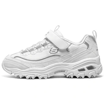 Детские кроссовки Skechers белые на липучках | Китай.рф