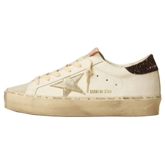 Кроссовки Golden Goose Hi Star белые женские | Китай.рф