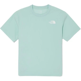 Футболка THE NORTH FACE детская K's Ice Run S/S R/TEE, светло-зеленая | Китай.рф