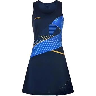 Платье Li Ning без рукавов синее | Китай.рф