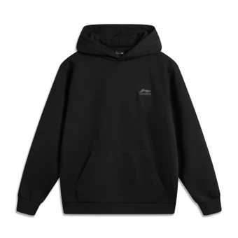 Толстовка Li Ning Sport Fashion Collection с капюшоном, чёрная, унисекс | Китай.рф