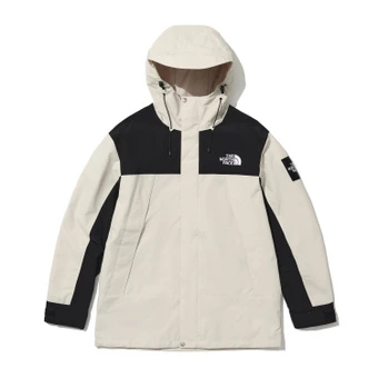 Куртка The North Face с капюшоном и логотипом для унисекс, бежевая | Китай.рф