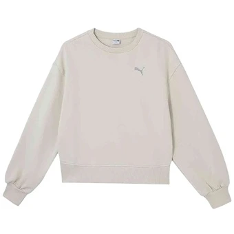 Свитшот PUMA TB Crew W женский белый | Китай.рф