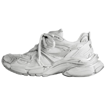 Кроссовки Balenciaga Runner 2.0 женские серо-серебристые | Китай.рф