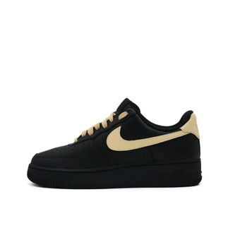 Кроссовки для скейтборда Nike Air Force 1 низкие черные | Китай.рф