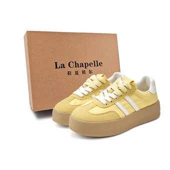Кроссовки La Chapelle Cheeses Pudding Yellow, стильные и удобные | Китай.рф