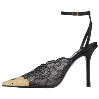 Туфли Jimmy Choo Faiz Slim Heel женские черные | Китай.рф