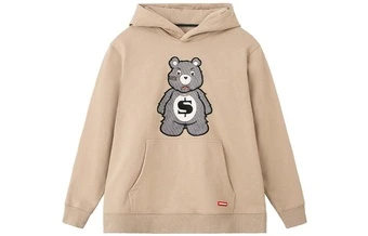 Толстовка SPRAYGROUND с капюшоном и принтом медведя унисекс | Китай.рф