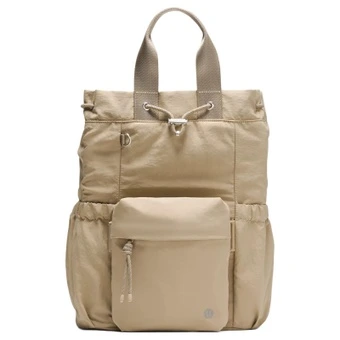 Рюкзак Lululemon 2-in-1 15.5L, серый с серебристым | Китай.рф
